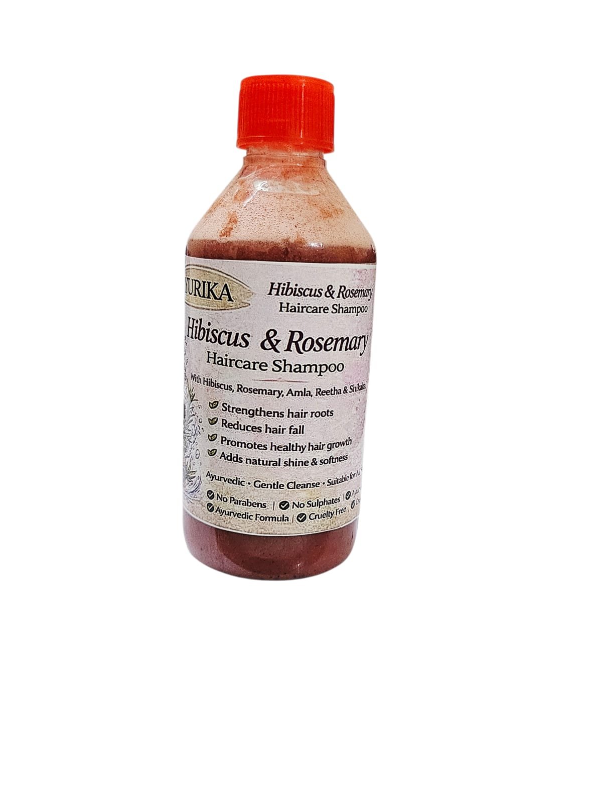 Ayurika Hibiscus and Rosemary Haircare Shampoo 2 Ayurika Hibiscus and Rosemary Haircare Shampoo - Image 2