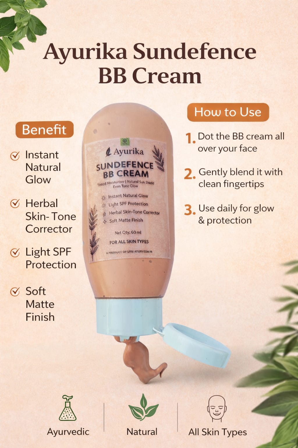 Ayurika Sundefence BB Cream 5 Ayurika Sundefence BB Cream - Image 5