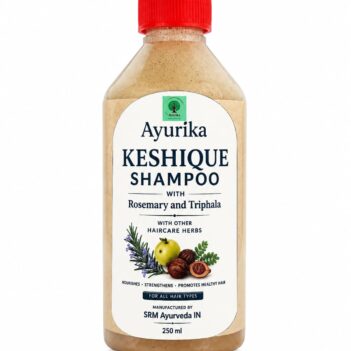 Ayurika Keshique Shampoo with Rosemary & Triphala for Hair Fall Control, Hair Growth & Scalp Care | Natural Hair Cleanser for Men & Women | 250ml