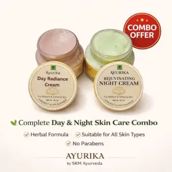 Ayurika Day Radiance cream and Rejuvinating Night Cream combo