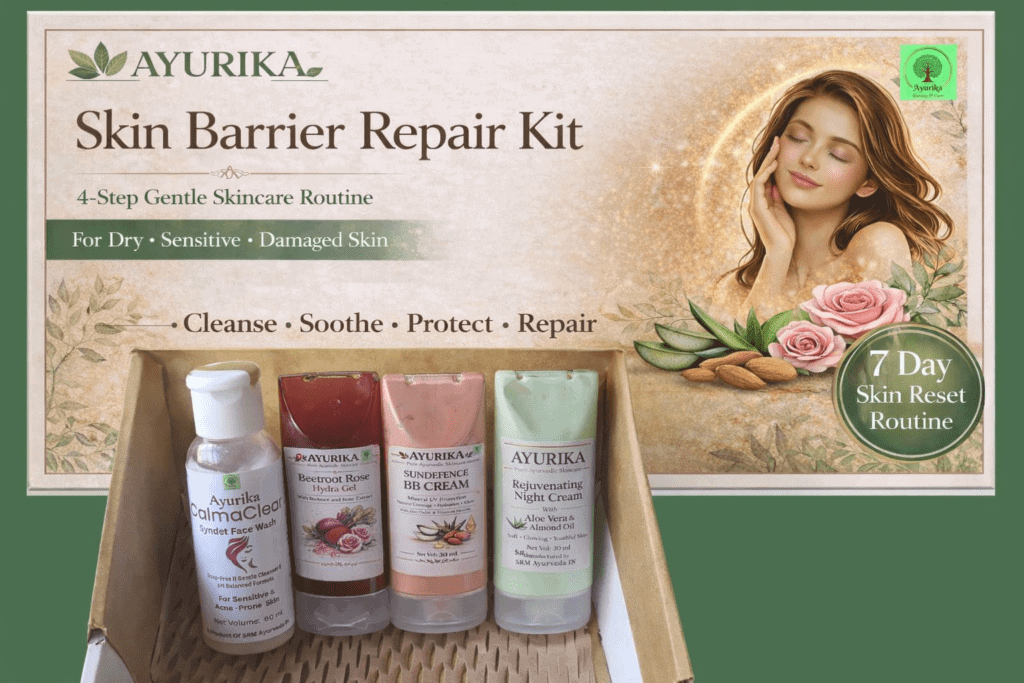 Perimenopause A Transition Phase 8 Ayurika Skin Barrier Repair Kit