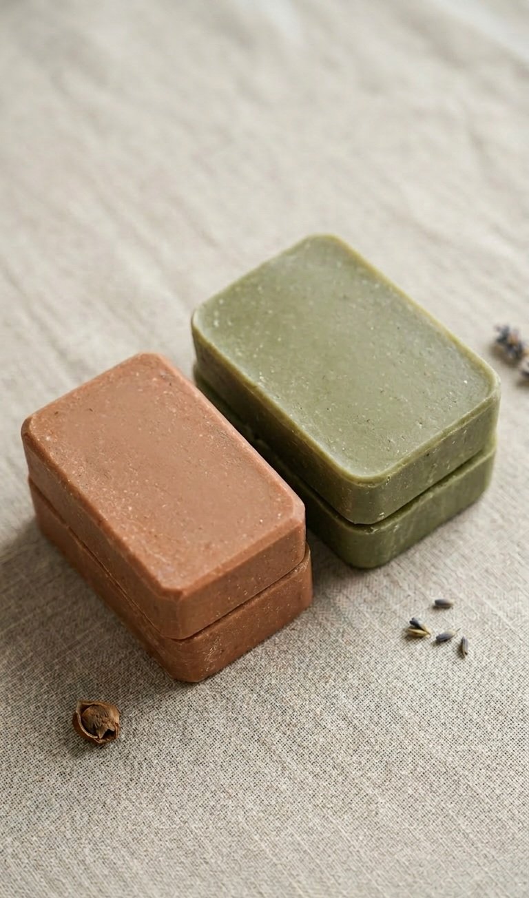 Ayurika Ubtan Body Soap Pack of 4 | Handmade Ayurvedic Soap with Green French Clay & Rose Clay | Tan Removal & Deep Cleansing Herbal Bath Soap 4 Ayurika Ubtan Body Soap Pack of 4 | Handmade Ayurvedic Soap with Green French Clay & Rose Clay | Tan Removal & Deep Cleansing Herbal Bath Soap - Image 4