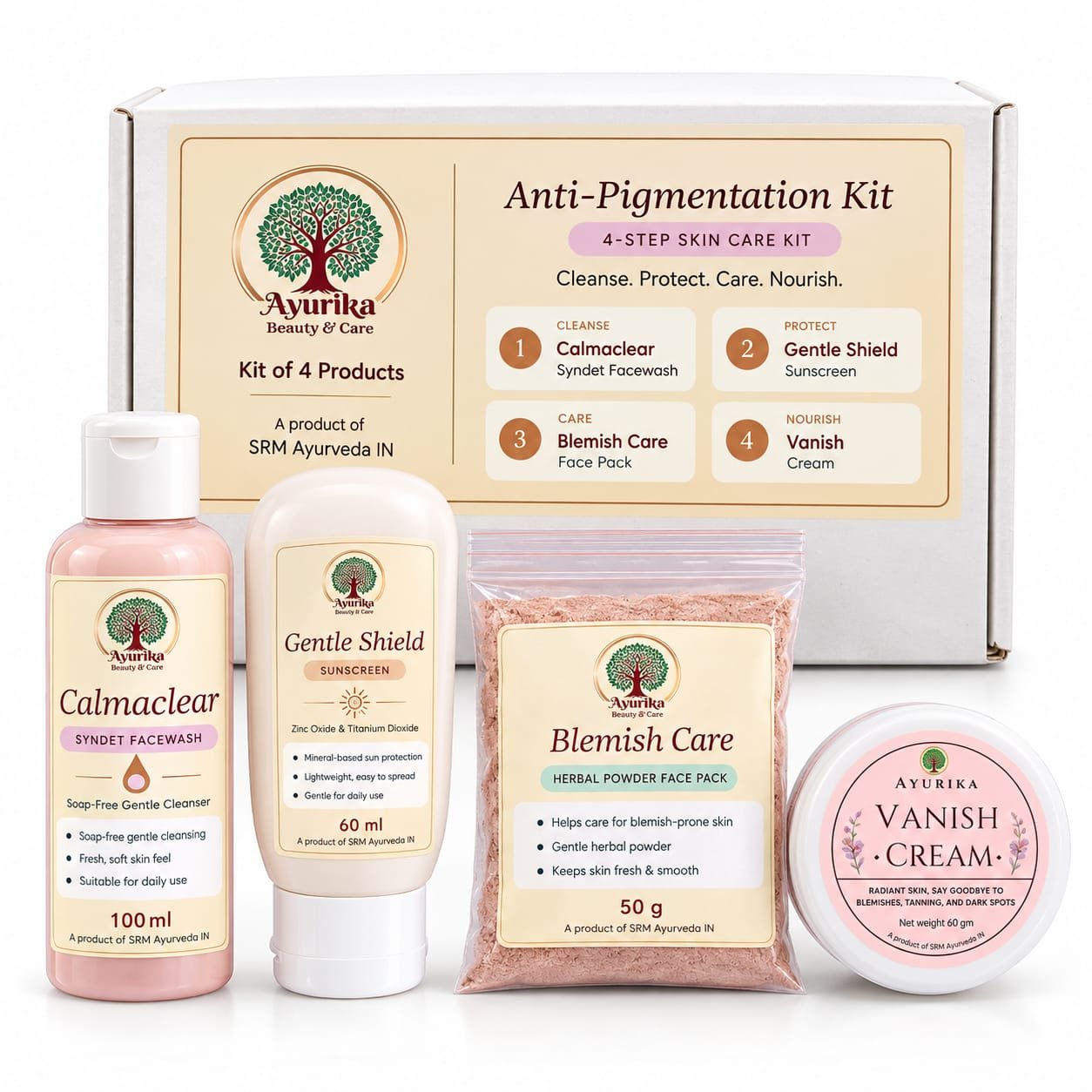 Ayurika Anti-Pigmentation Kit 2 Ayurika Anti-Pigmentation Kit